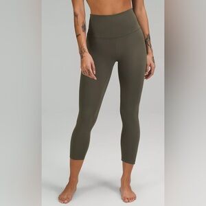 lululemon Align™ High-Rise Crop 23" - dark green - size 10